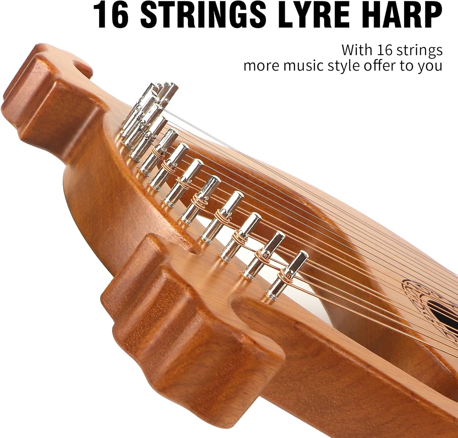 16 String Deer Smile