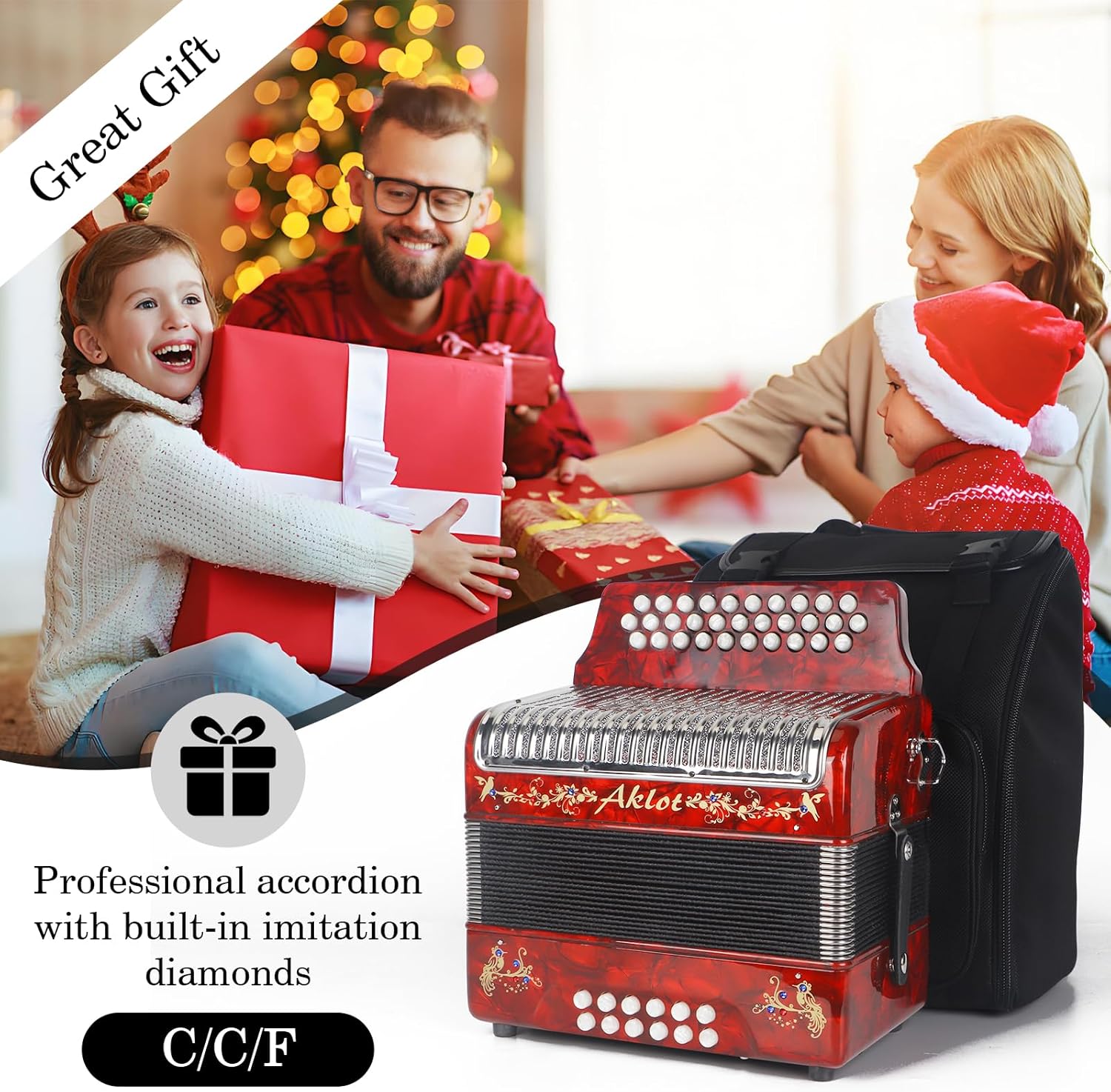 G/C/F Accordion