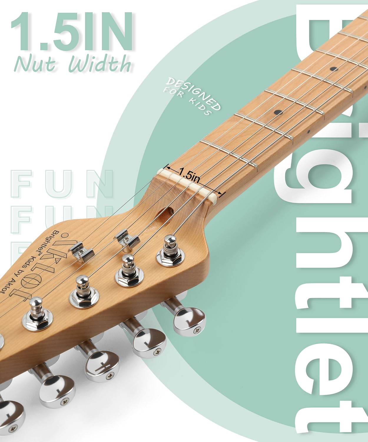 Kids Electric Guitar - Green