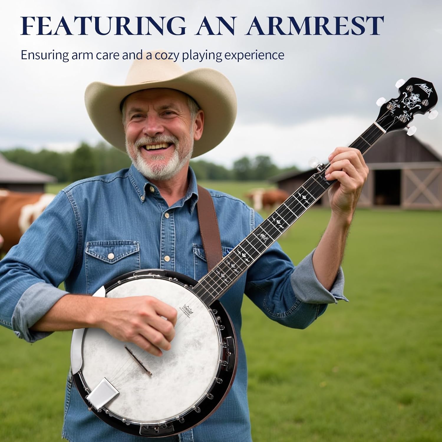 5 String Banjo Set