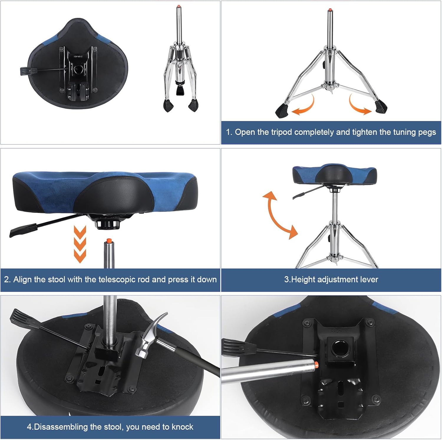Blue Drum Throne
