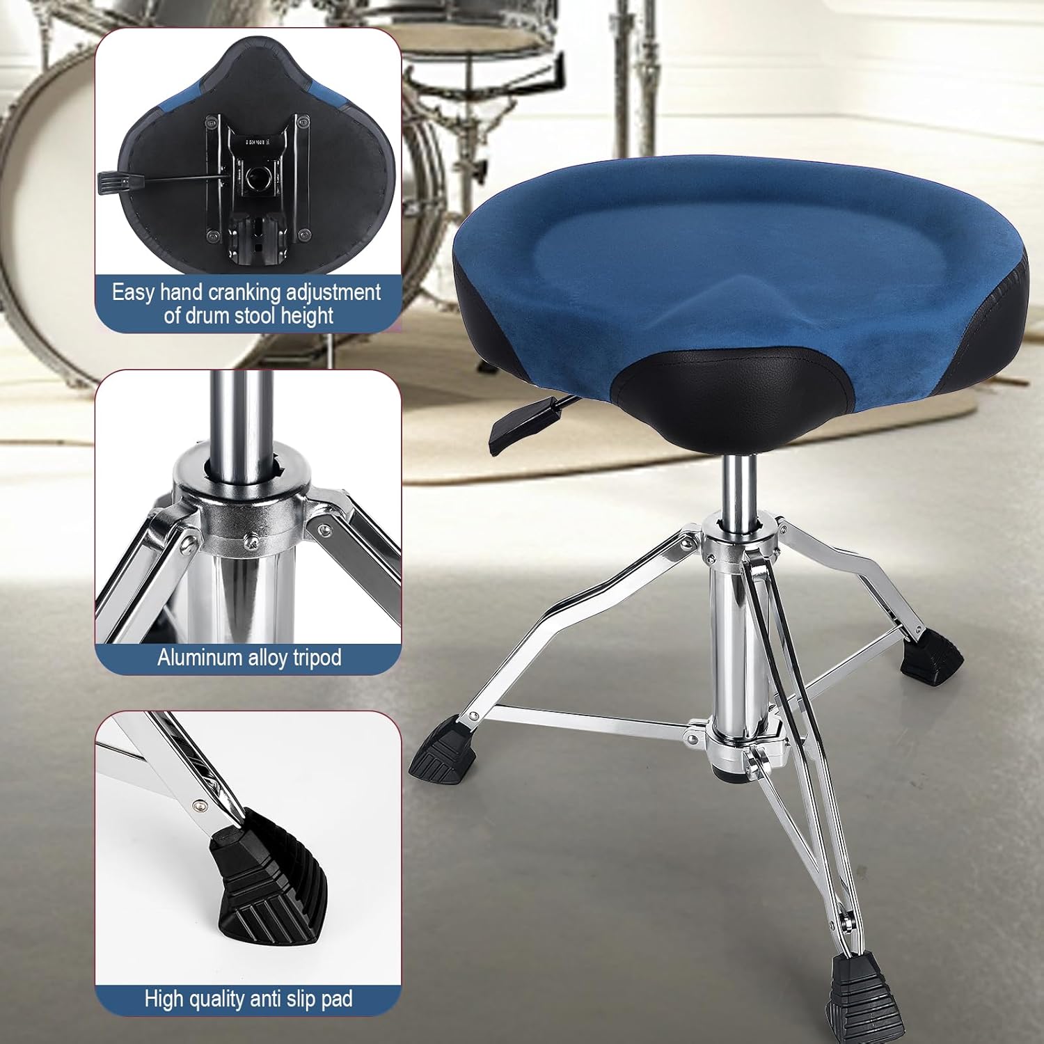 Blue Drum Throne
