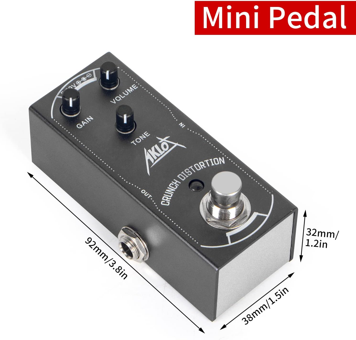 Crunch Distortion Guitar Pedal
