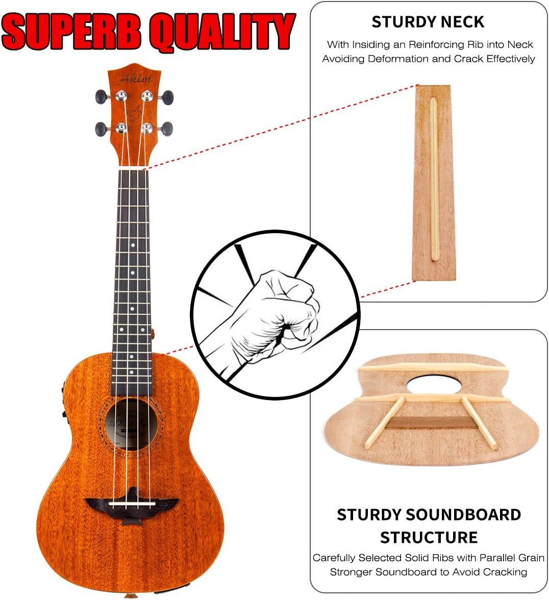 Ukulele Concert Electric