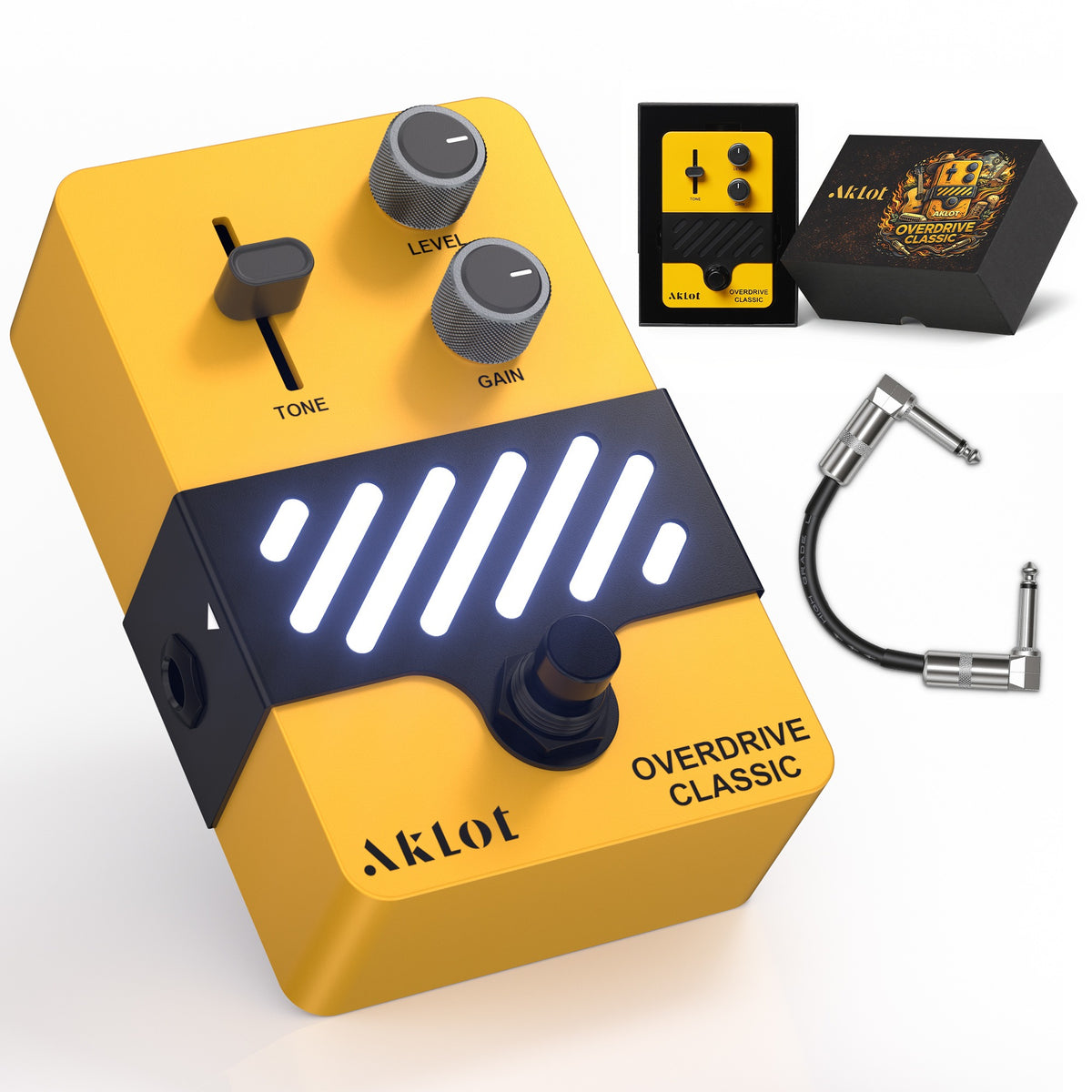 AKLOT Overdrive Electric Guitar Pedal