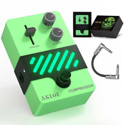 AKLOT Compressor Electric Guitar Pedal