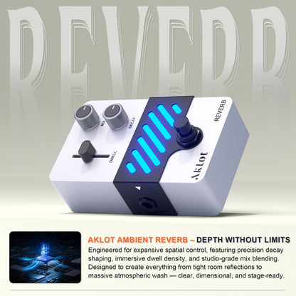 AKLOT Reverb Electric Guitar Pedal