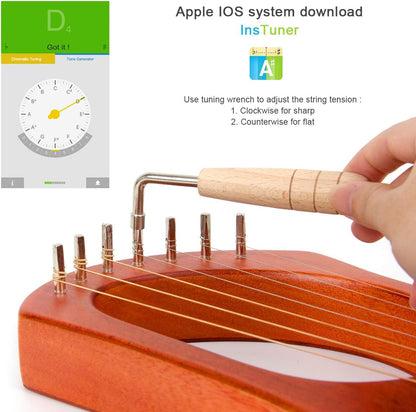 7 Strings Lyre Harp