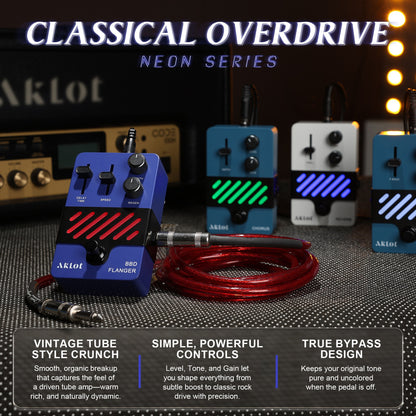 AKLOT Flanger Electric Guitar Pedal