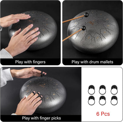 12 Inches Steel Tongue Drum