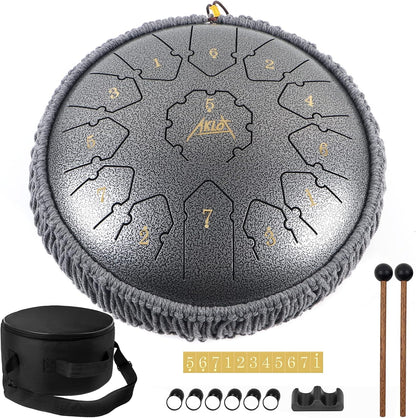 12 Inches Steel Tongue Drum