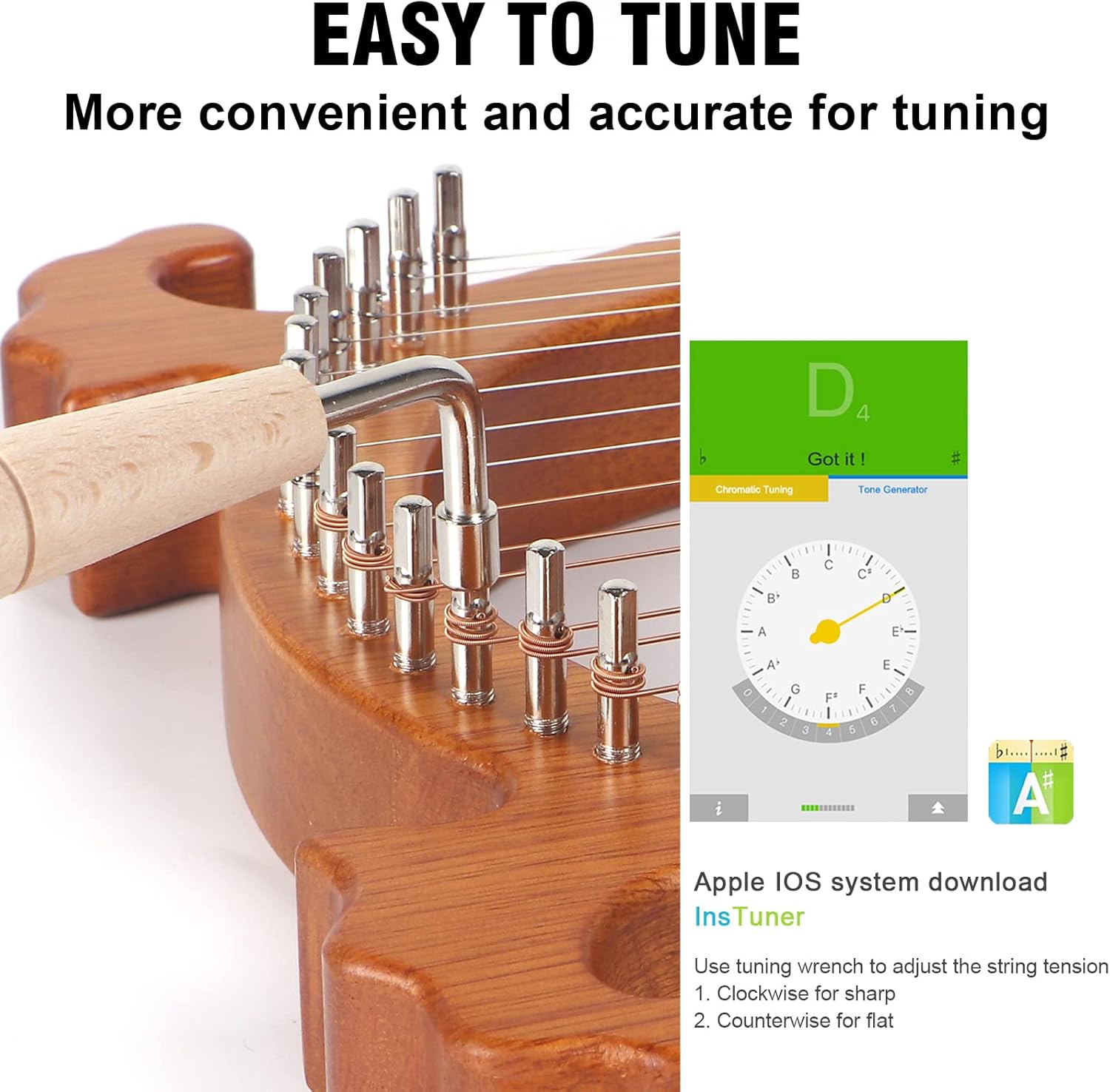 16 String Deer Smile