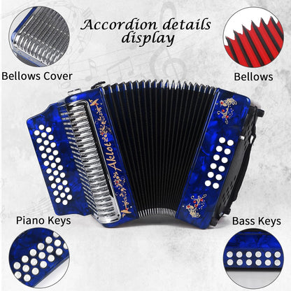 G/C/F Accordion