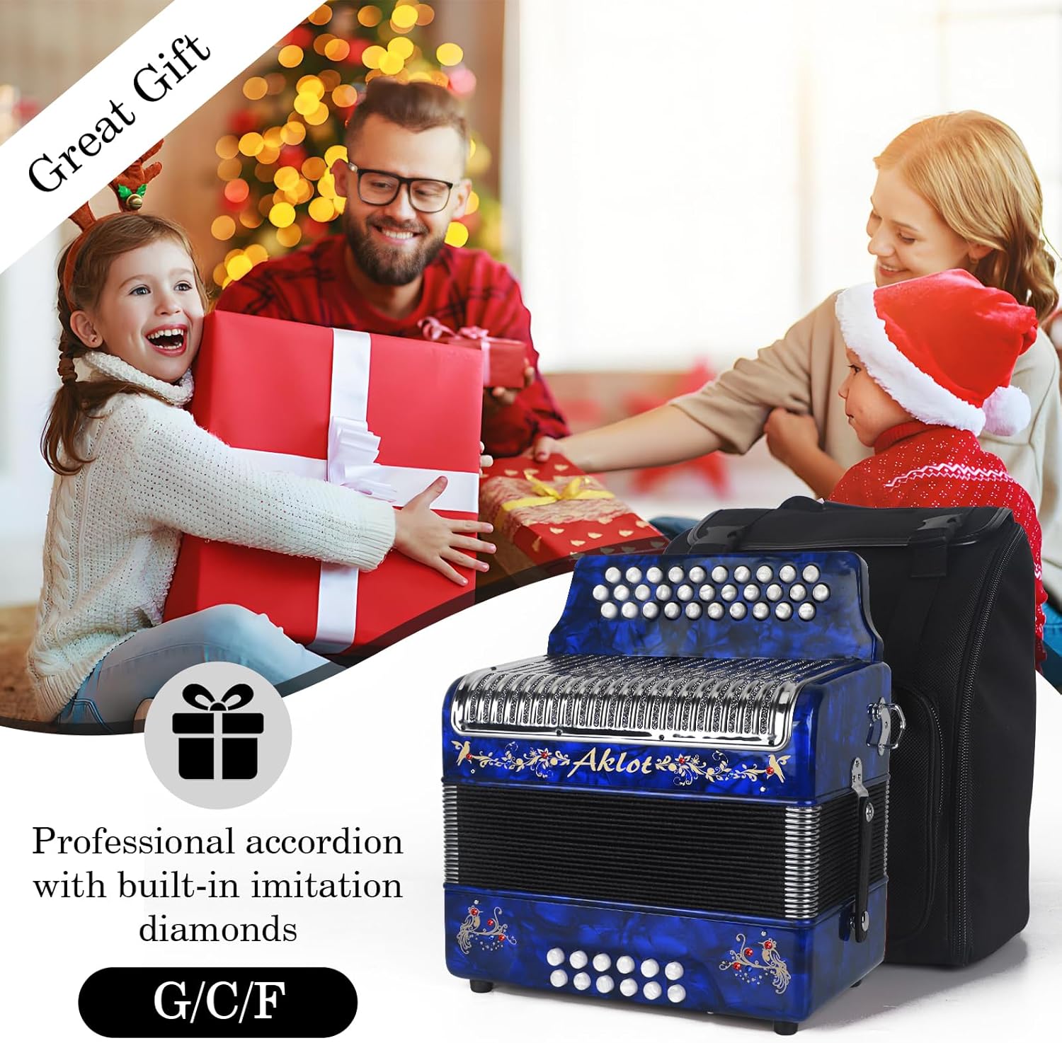 G/C/F Accordion
