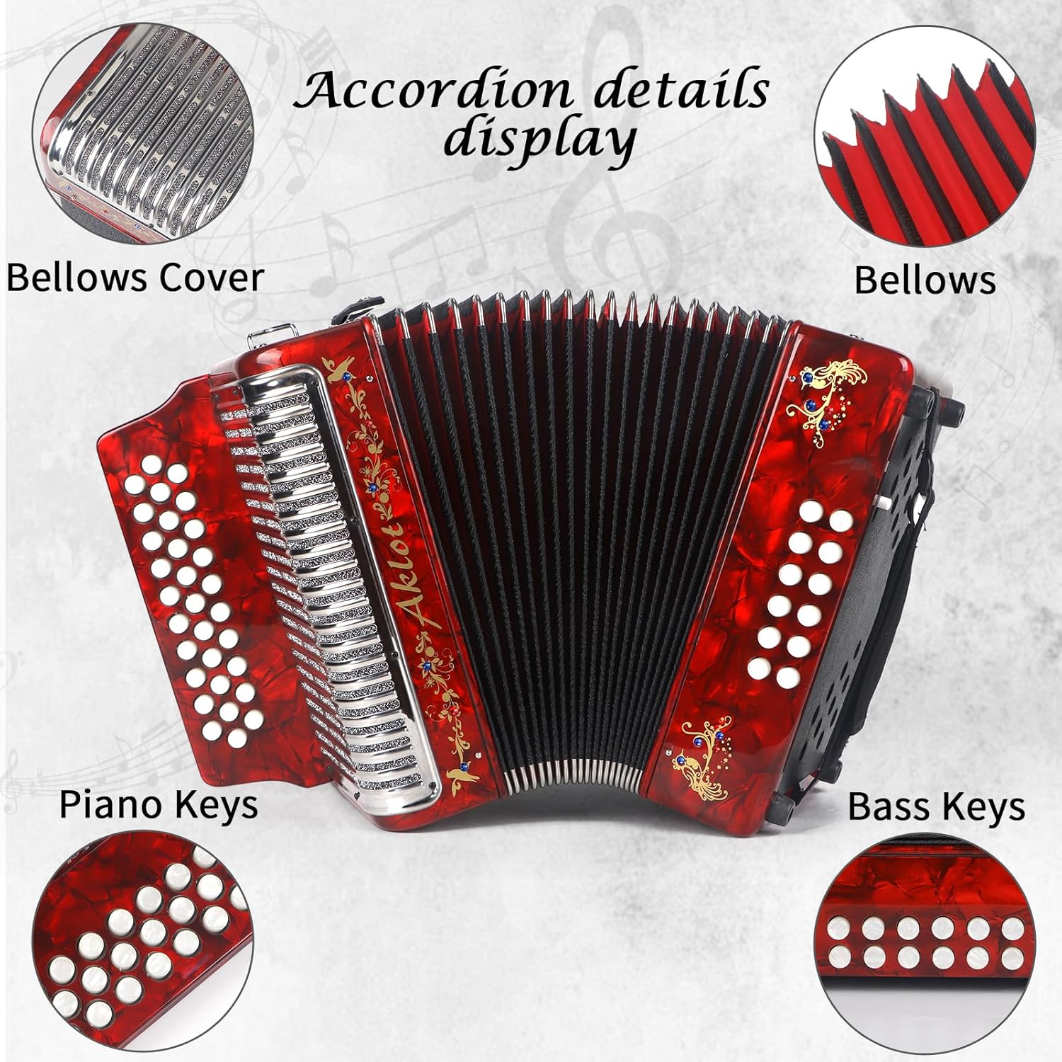 G/C/F Accordion