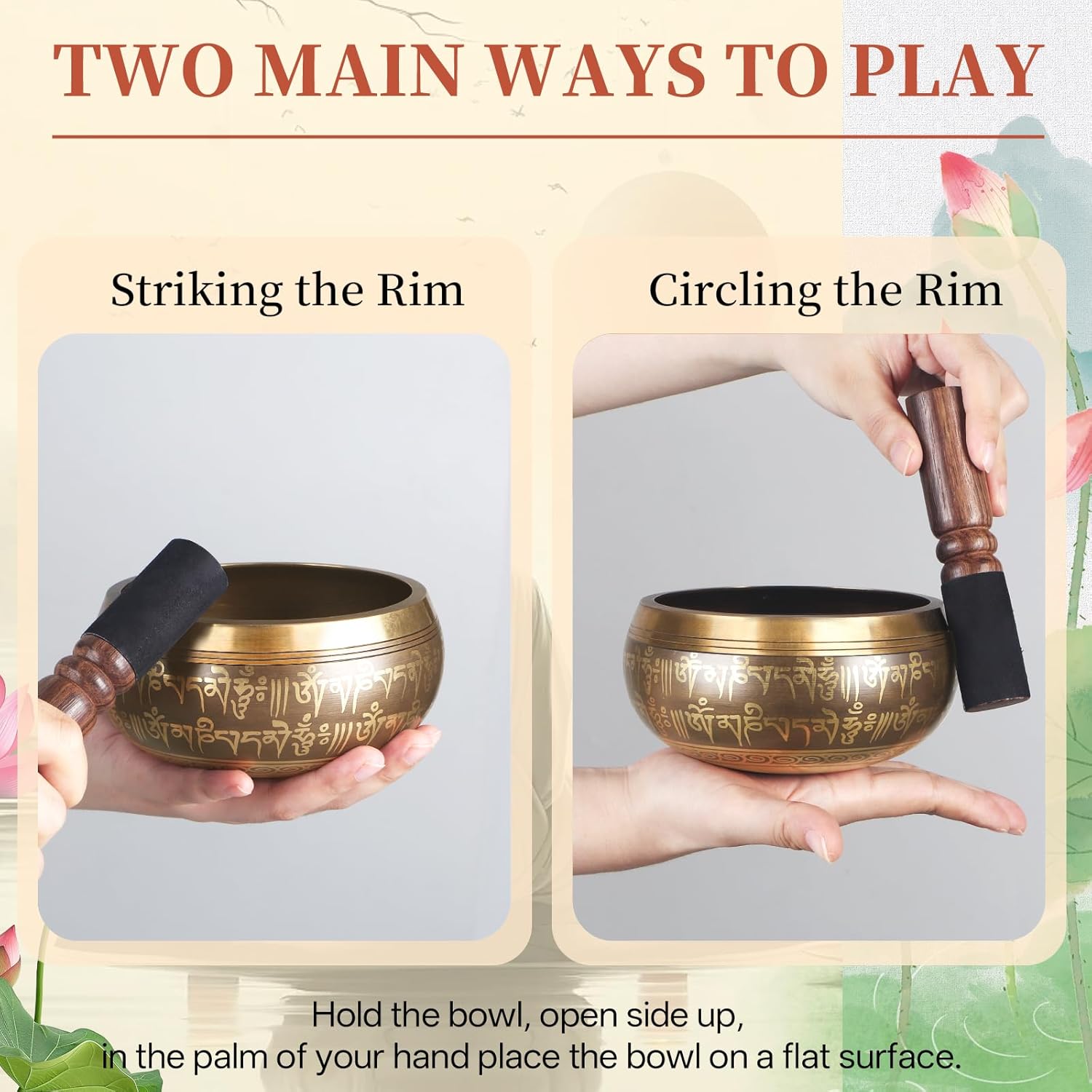 Meditation Singing Bowl - 5 Inches