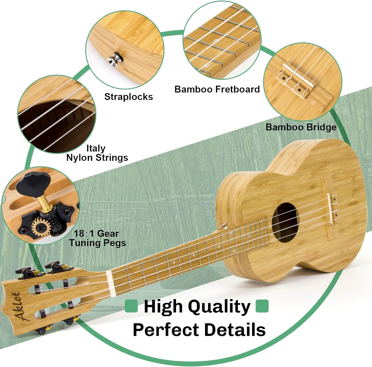 Ukulele Concert Bamboo