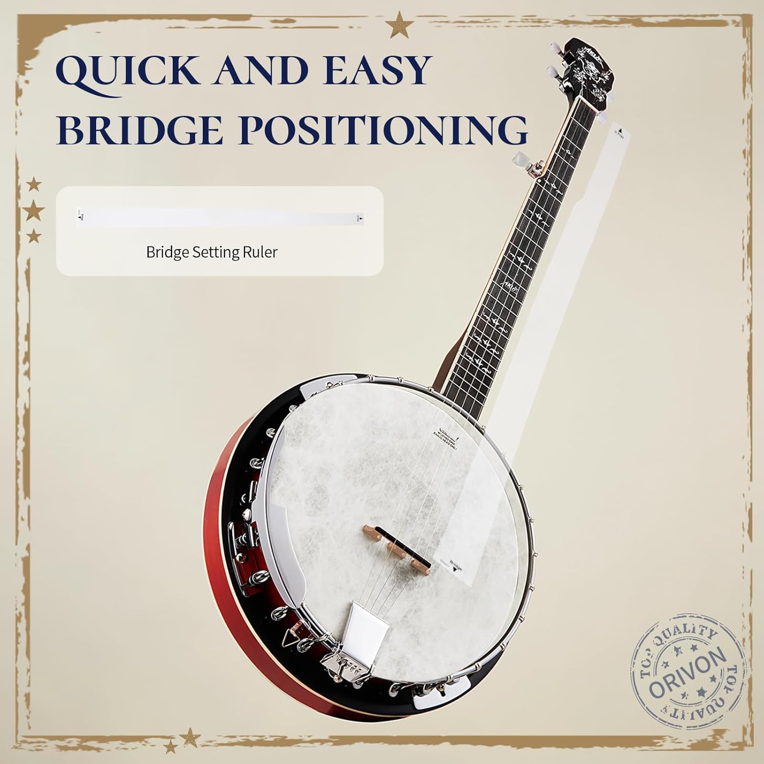 5 String Banjo Set