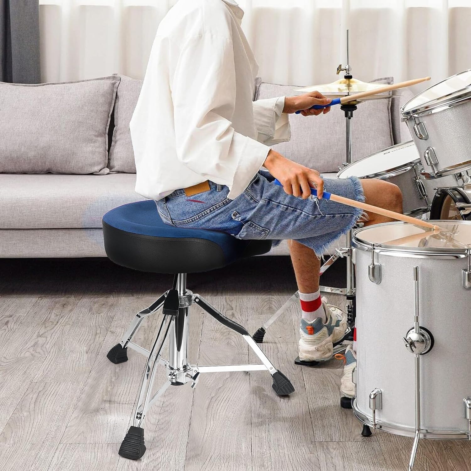 Blue Drum Throne