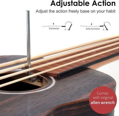 Ukulele Fretless Bass