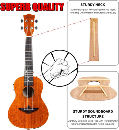 Ukulele Concert Electric