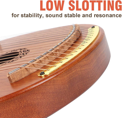Lyre Harp 16 Metal Strings