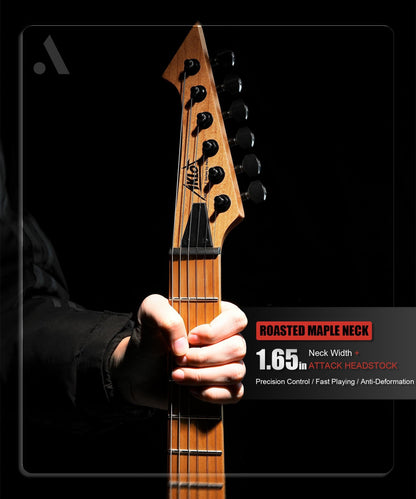 AKLOT Metal X Electric Guitar